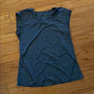 EUC dark gray lululemon workout top